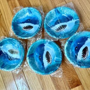 Shark Week Party Bowls 6” -“